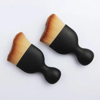 Car Air Vent Cleaning Soft Brush with Casing Car Interior Cleaning Tool Artificial Car Brush Cars Crevice Dusting Cars Detailing