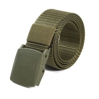 Men's Belt Outdoor Casual Canvas Belt Metal Free Training Nylon Tactical Belt With Pants Jeans Belt Sports Belts For Men Women