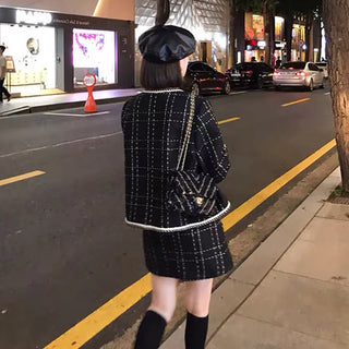 Women Fried Street Tweed Suit