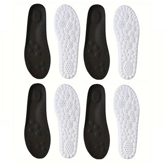 1Pair High Elasticity Latex Sport Insoles Soft Shoe Pads Arch Support Orthotic Insoles Deodorant Shock Absorption Cushion