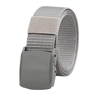 Men's Casual Tactical Belt - High Quality Military Nylon Durable Plastic Buckle Outdoor Sports Training Versatile Denim Belt