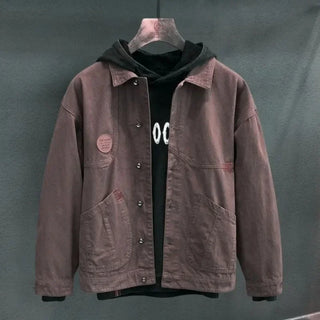 Patchwork Denim jean jacket for men