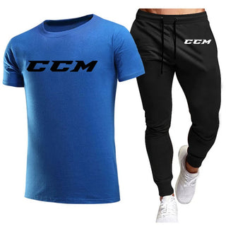 New Men's Tracksuits summer men's set