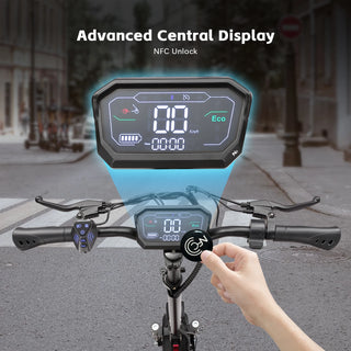 HALO KNIGHT T104 Adult Electric Scooter 2400W Dual Motor Powerful 65KM/H Fast E Scooter 52V 21Ah Cheap Foldable US Kick Escooter