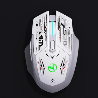 HXSJ T38 Dual Mode 6D Mute Optical USB Gaming Mouse 500mAh Rechargeable Ergonomic Right Hand Orientation Best Sale Colourful LED
