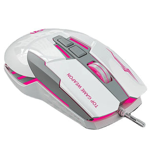 Macro Definition 7D Esports Gaming Mouse USB Right Hand RGB Backlit Can Be Turned off Heavy Duty Wired Stock Office Home LOL