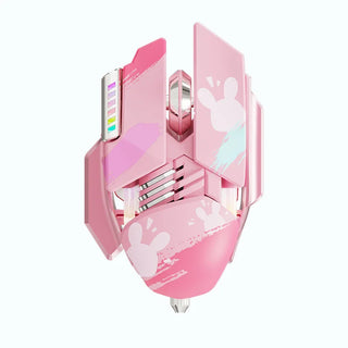 M7 Ergonomic RGB Gaming Mouse 12800 DPI Wireless Modern Design for Desktop Use in Stock