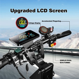 EU US Drop Shipping 14-Inch Electric Scooter 8000W 60V Lithium Battery X8 Model Long Distance Adults Electric Scooter Wholesale