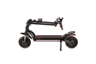 Original Kaabo Wolf Warrior X Pro+ 10inch 60V 28AH Electric Scooter with Hydraulic Brake