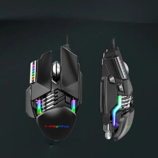 M7 Ergonomic RGB Gaming Mouse 12800 DPI Wireless Modern Design for Desktop Use in Stock