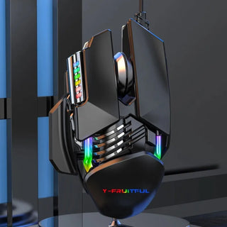 M7 Ergonomic RGB Gaming Mouse 12800 DPI Wireless Modern Design for Desktop Use in Stock