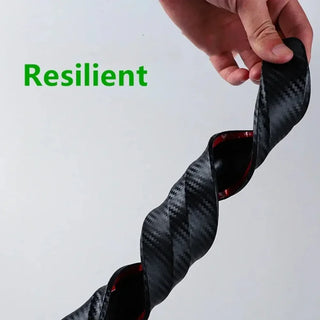 2Pcs Universal Anti-Collision Protector Stickers Car Front Rear Corner Bumper Guard Anti-Scratch Strips Sticker Car Accessories