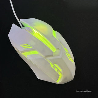 In-Stock X1 Neutral Backlight Seven-Color Glowing Gaming Wired Mouse USB Cheap Mouse Esports Mouse
