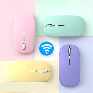 Wireless Bluetooth-compatible Mouse For iPad Samsung Huawei Android Windows Tablet Battery Mouse For Laptop Notebook Computer