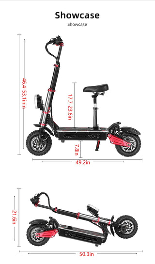 S5 China 60V18AH-40AH Battery trottinettes électriques Safety App Control NFC Key Electric Scooter Silent Tire Electric Scooters