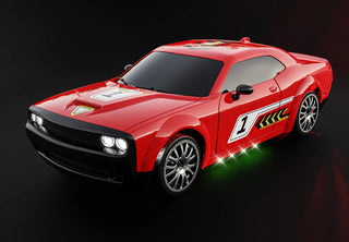 Teeggi 2.4G RC CAR With LED Light 4WD Remote Control Drift Cars Professional Racing Toys for Children Gifts VS GTR Model AE86