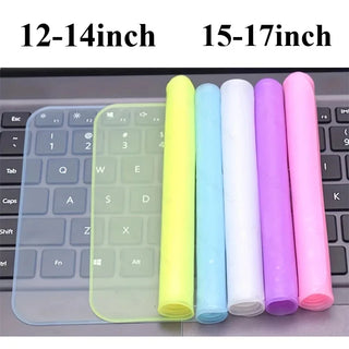 1pc Universal Laptop Keyboard Protector 12-17 Inch Silicone Keyboard Cover