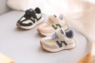 Children's Sports Shoes Toddler Breathable Non Slip Comfort Sneakers Lightweight Hook and Loop Soft Sole Running Casual Shoes