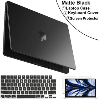 Matte Protective Case For MacBook Air 13.6 inch 2025–2022 M4/M3/M2 Chip Models A3240 A3113 A2681,Scratch & Fingerprint Resistant