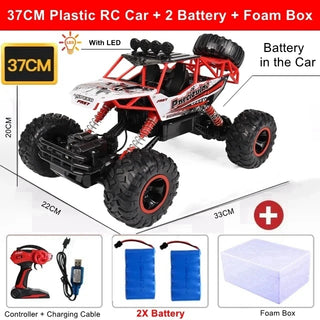 Oike RC Car Remote Control Climbing Vehicle Outdoor All Terrain Off-road Trucks 4WD Racing Drift Cars Toy Gift for Kids Adults