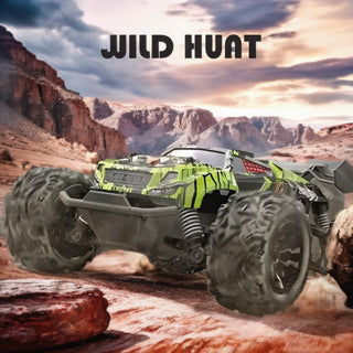 American Fast Delivery, Full-Terrain Monster LED Remote-Controlled Off-Road Vehicle, Brushless Motor, Top Speed 28, Childr