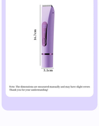 Lightweight 2 in 1 Electric Hair Remover Painless Detachable Women's Hair Shaver Double-headed Gentle Pubic Hair Remover Legs