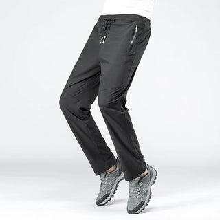 Elastic Waist Jogger Sweatpants Men Casual Classic Sport Men's Pants Quick Dry Straight Trousers Breathable Plus Size 4XL 5XL