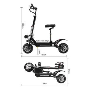 STLF Advanced A  Warehouse Heavy Duty 6000w 8000w Dual Motor Fast Speed Scooters Long Range Off Road Electrical Scooter