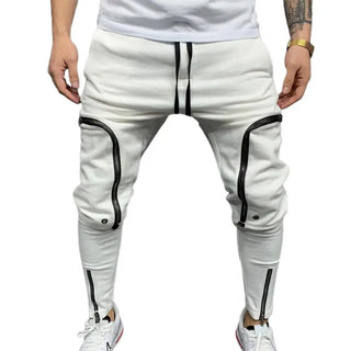 New 2023 Cargo Pants Trousers for Men Full Length Solid Color Loose Multi-pocket Drawstring Pockets Pants Male Cargo Pants 5XL