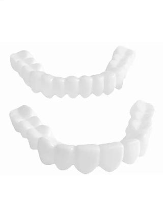 Tooth Veneers Unisex Teeth Veneer Upper Lower Veneers Temporary Smile Improver  Instant Confidence Smile Tools Beauty Tool