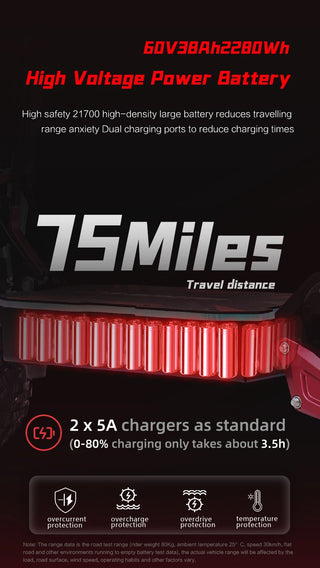 S5 China 60V18AH-40AH Battery trottinettes électriques Safety App Control NFC Key Electric Scooter Silent Tire Electric Scooters