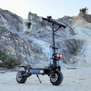 S3 Electric Scooter 6000W Dual Motor 60V-38AH Battery Top Speed 85km/h Max Range 120km Foldable 11inch Tires Max load 400kg