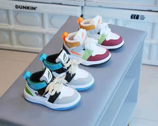 Baby Kid's Spring Autumn New Small White Shoes Tenis Sneakers Children Soft Sole Anti Slip Sneaker Toddler Casual Sport Shoes