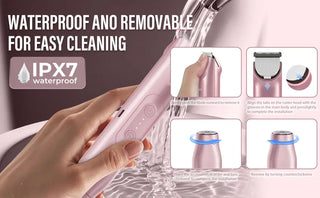 Electric Shaver for Women Female Epilator Electric Hair Removal 2 in 1 Woman's Razor for Body Legs Face Mustache Bikini Trimmer