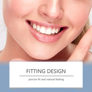 Silicone Denture Kit Temporary Orthodontic Upper Lower Set Fake Tooth Oral Care Easy Use Whitening Dentures Simulation Braces