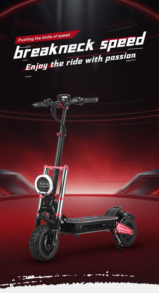 Boyueda S5 Electric scooter 6000WMotor 60v38AH Battery 11 Inch AdultOff-road Escooters 85km/h DoubleDrive Version E-5cooter