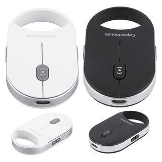 Ultra Thin Wireless Computer Mouse Mini Capacitive Mouse 3 Mode BT 5.2/2.4G/USB Wireless Computer Mouse for PC Laptop Tablet