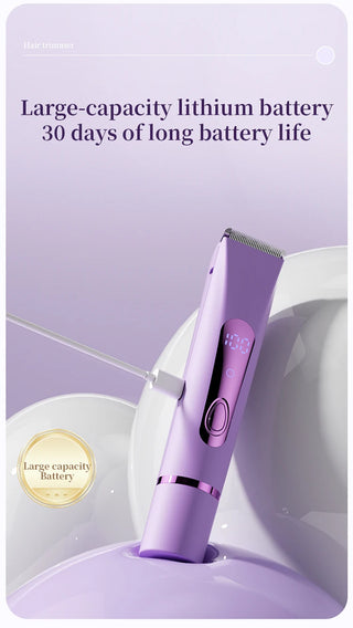 Lightweight 2 in 1 Electric Hair Remover Painless Detachable Women's Hair Shaver Double-headed Gentle Pubic Hair Remover Legs