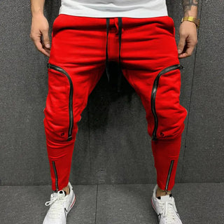 New 2023 Cargo Pants Trousers for Men Full Length Solid Color Loose Multi-pocket Drawstring Pockets Pants Male Cargo Pants 5XL