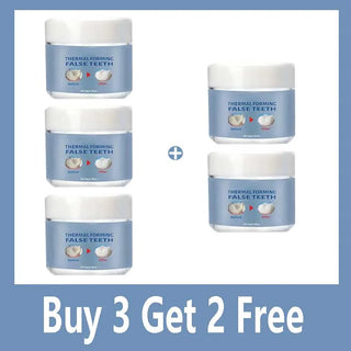 Moldable False Teeth, Tooth Repair Granules, Tooth Beads, Temporary Filling for Rooth, Broken Tooth Repair Kit, Thermal Fit Q6N2