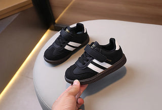 Fashion Sport Shoes For Children PU Leather Ergonomics Kids Sneakers Soft-soled Children's Sneakers Boy's Girl's Tennis Shoes