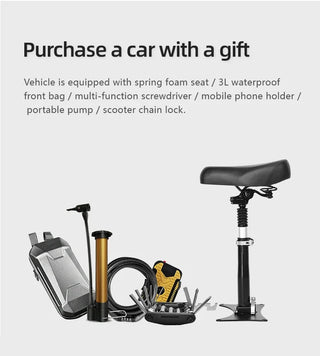 S3 Electric Scooter 6000W Dual Motor 60V-38AH Battery Top Speed 85km/h Max Range 120km Foldable 11inch Tires Max load 400kg