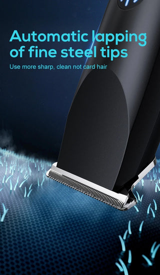 Design of adjustable cutter head with USB charging for electric hair clipper hair and beard trimming