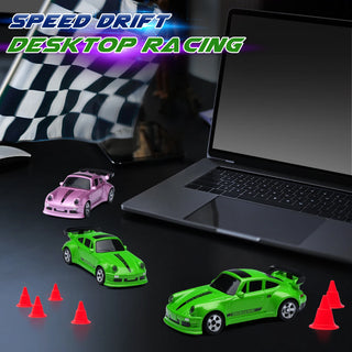 Kf20 1:64 Drift Rc Car Four-wheel remote-controlled racing car Full proportions Desk Competition Toy Boys Ideal gifts.