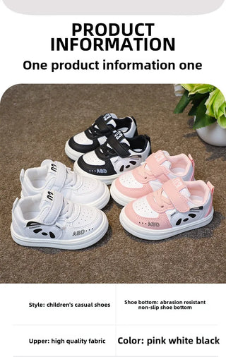 Kids Baby Sneakers Boys Girls Running Casual Footwear PU Leather Non-slip Toddler Kids Soft Comfortable Children Sports Footwear