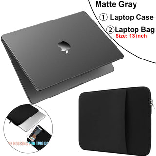 Matte Protective Case For MacBook Air 13.6 inch 2025–2022 M4/M3/M2 Chip Models A3240 A3113 A2681,Scratch & Fingerprint Resistant