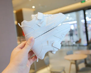 Baby Kid's Spring Autumn New Small White Shoes Tenis Sneakers Children Soft Sole Anti Slip Sneaker Toddler Casual Sport Shoes