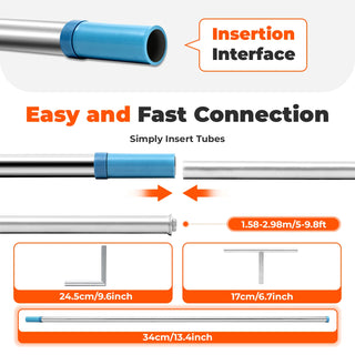 Modern Rectangular Silver Stainless Steel Wedding Arch Stand