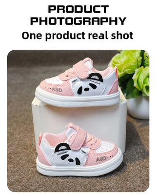 Kids Baby Sneakers Boys Girls Running Casual Footwear PU Leather Non-slip Toddler Kids Soft Comfortable Children Sports Footwear