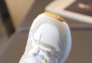 Baby Kid's Spring and Autumn All-match Trend Sneaker Toddler Boy's and Girl's Mesh Upper Breathable Casual Outdoor Walking Shoes